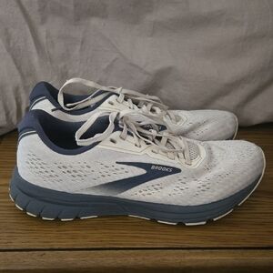 Brooks Women's Sneakers - Cream And Grey Sz 9.5